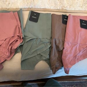 Spanx - Undie-tectable high leg Brief LOT OF 6 pairs 1X